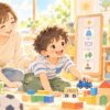 ADHDの子どもに見られる特徴と家庭や園での接し方をやさしく支えるイラスト
