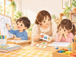 ヨコミネ式で伸びる子と負担を感じやすい子に合わせて学び方を工夫する親子