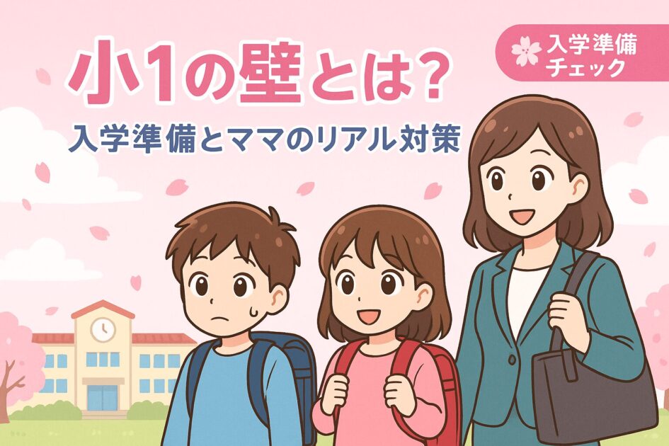 小学生の子どもとママ