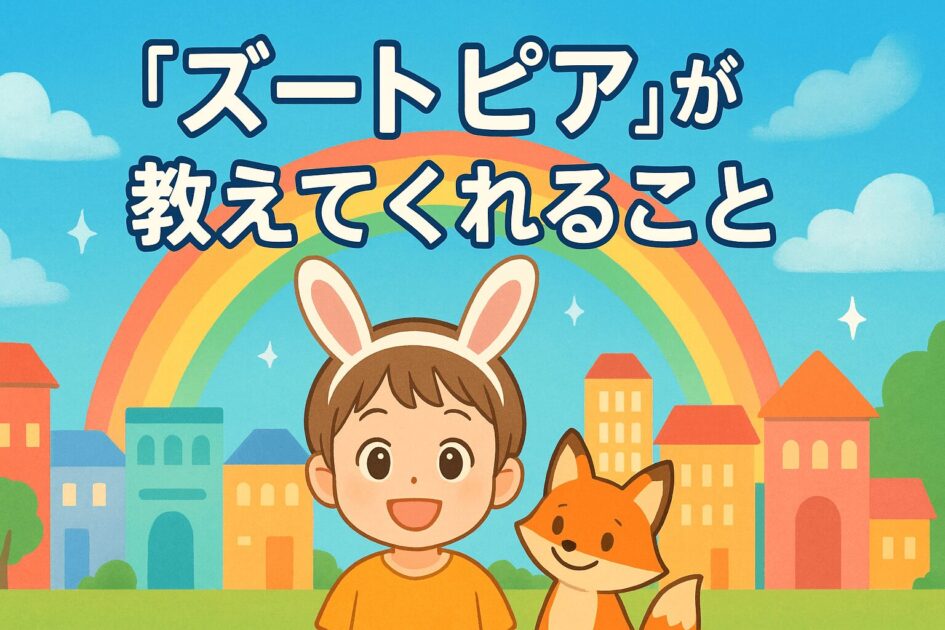 ズートピアのアイキャッチイラスト