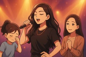 ノノガオーディションに参加している女性