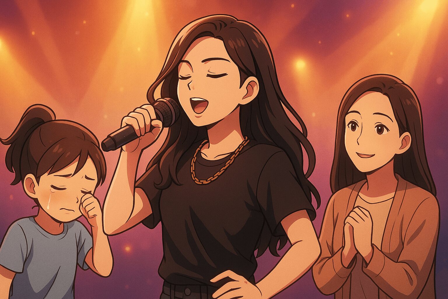 ノノガオーディションに参加している女性