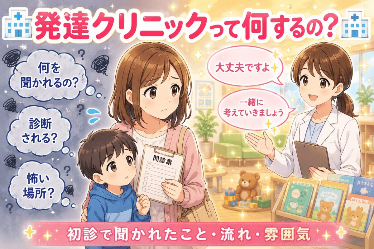 発達クリニックって何するの？