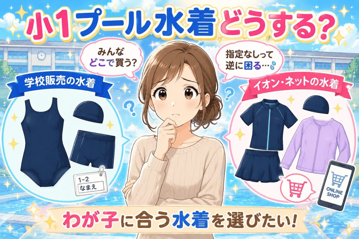 小１水着どうする？