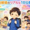 支援級と放デイで過ごすスケジュール