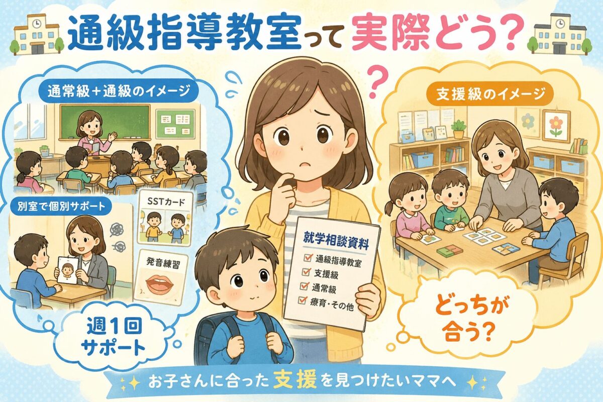 通級指導教室って実際どう？