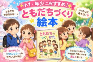 友達作り絵本