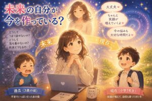 未来からの今説