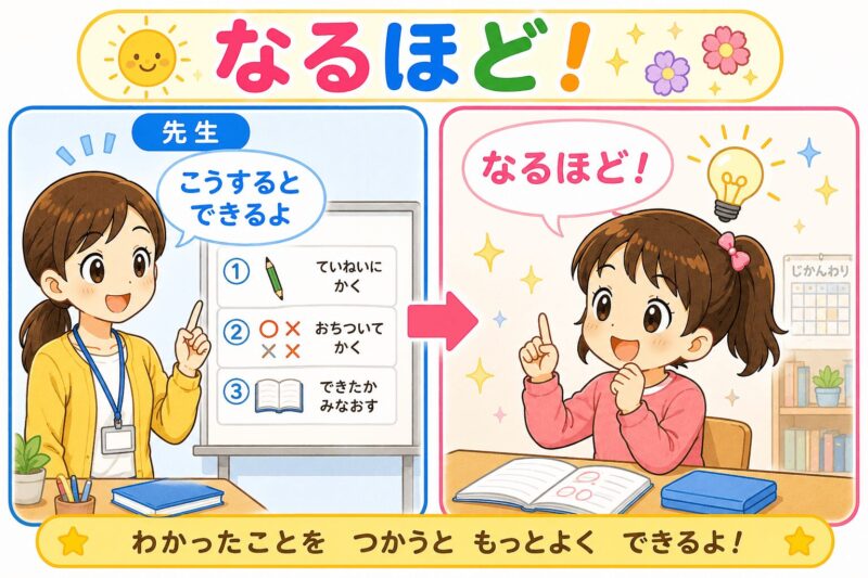 なるほど　視覚支援