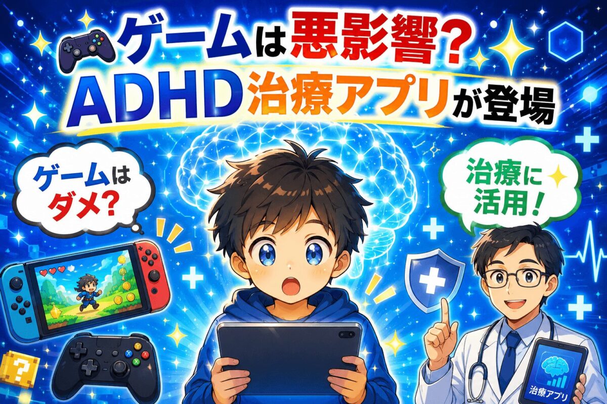 ADHD治療アプリ