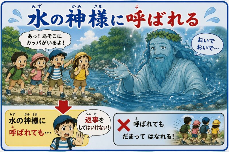 水の神様に呼ばれる
