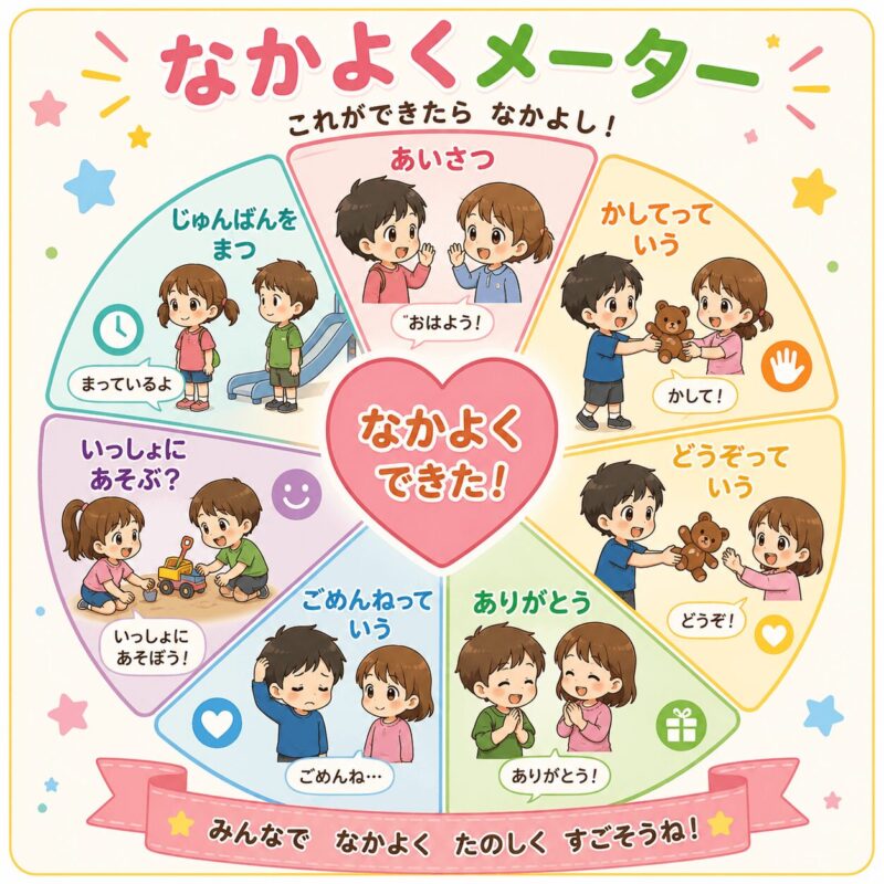 仲良しメーター視覚支援カード
