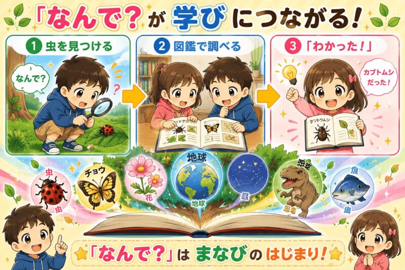 なんで？が学びにつながる視覚支援カード（木）