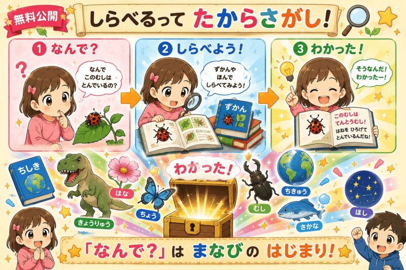 なんで？が学びにつながる視覚支援カード（宝箱）