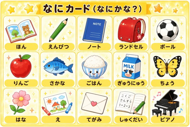 なに視覚支援カード