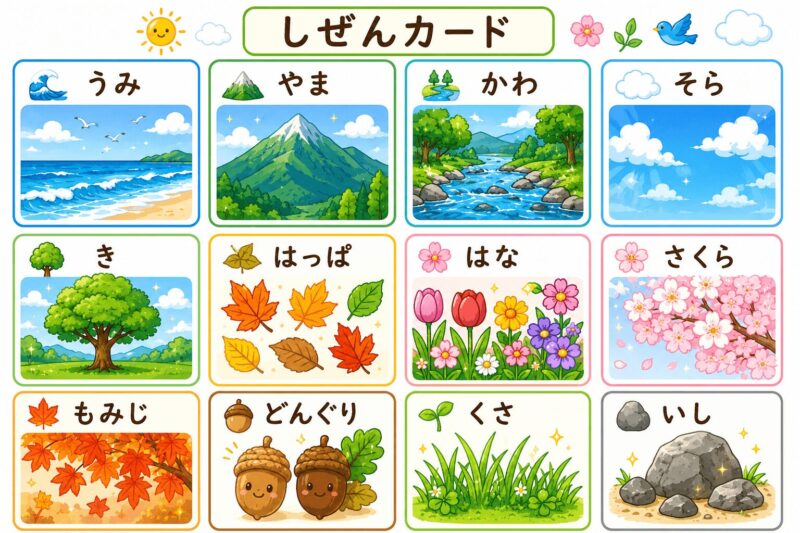 自然視覚支援カード