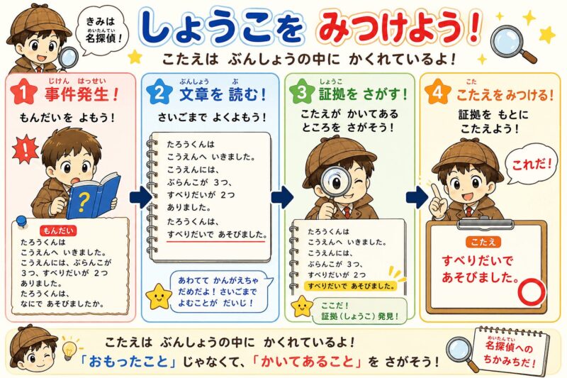 しょうこをみつけよう！視覚支援カード