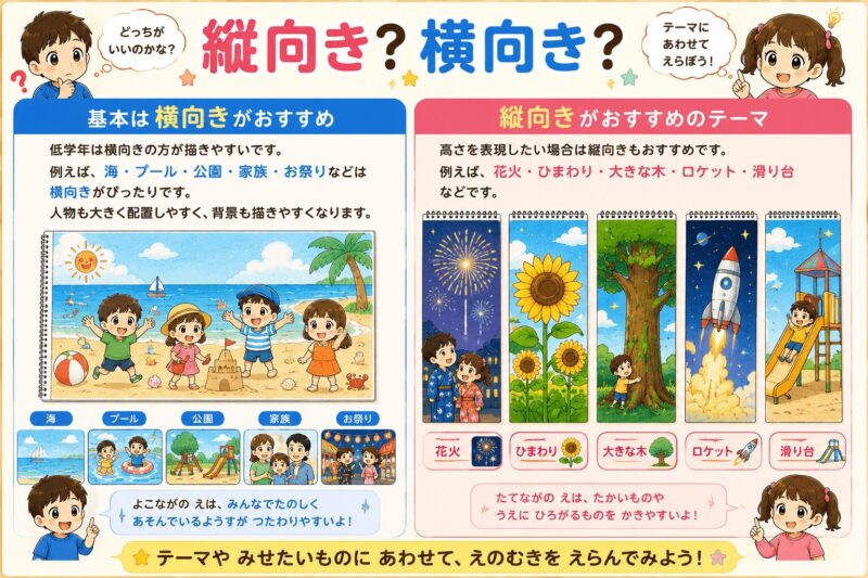 縦向き?横向き?